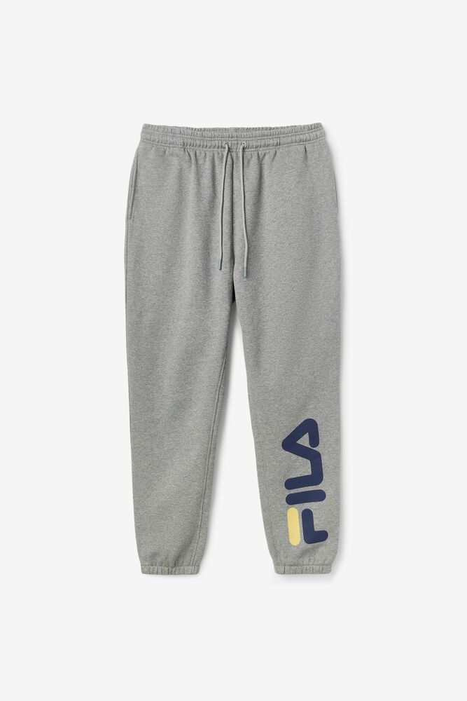 Fila Pants Mens Grey - Sunday Jogger - Philippines 5268390-ZT